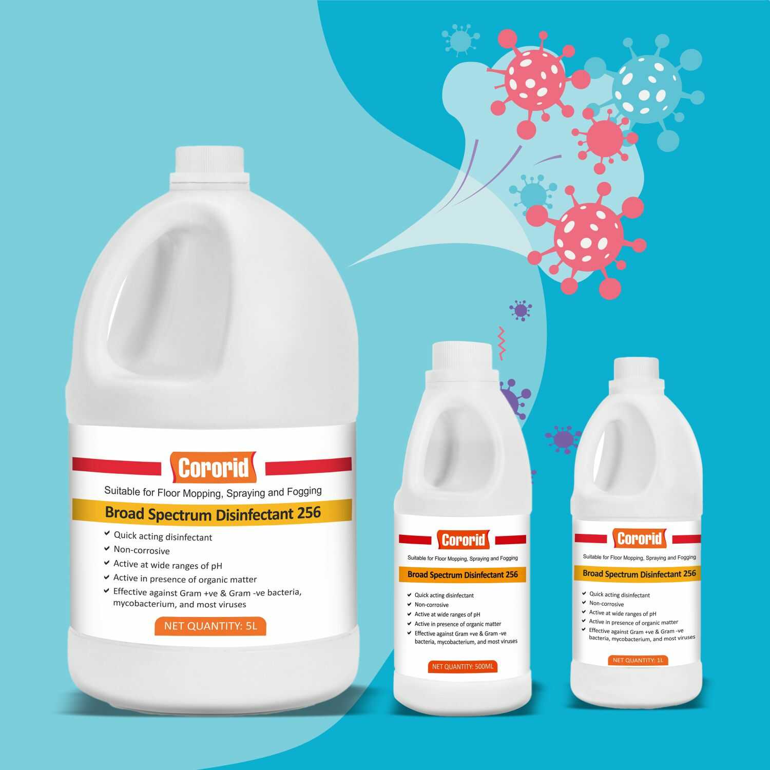 Broad Spectrum Disinfectant 256