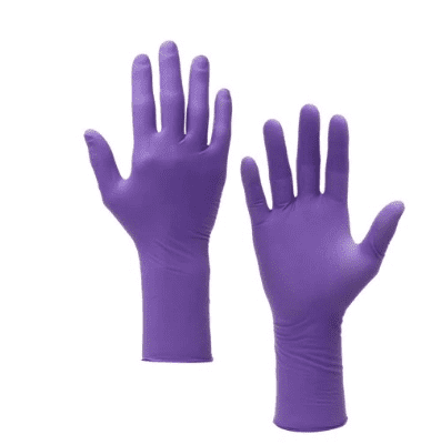 Kimtech Science Purple Nitrile Xtra Gloves 12