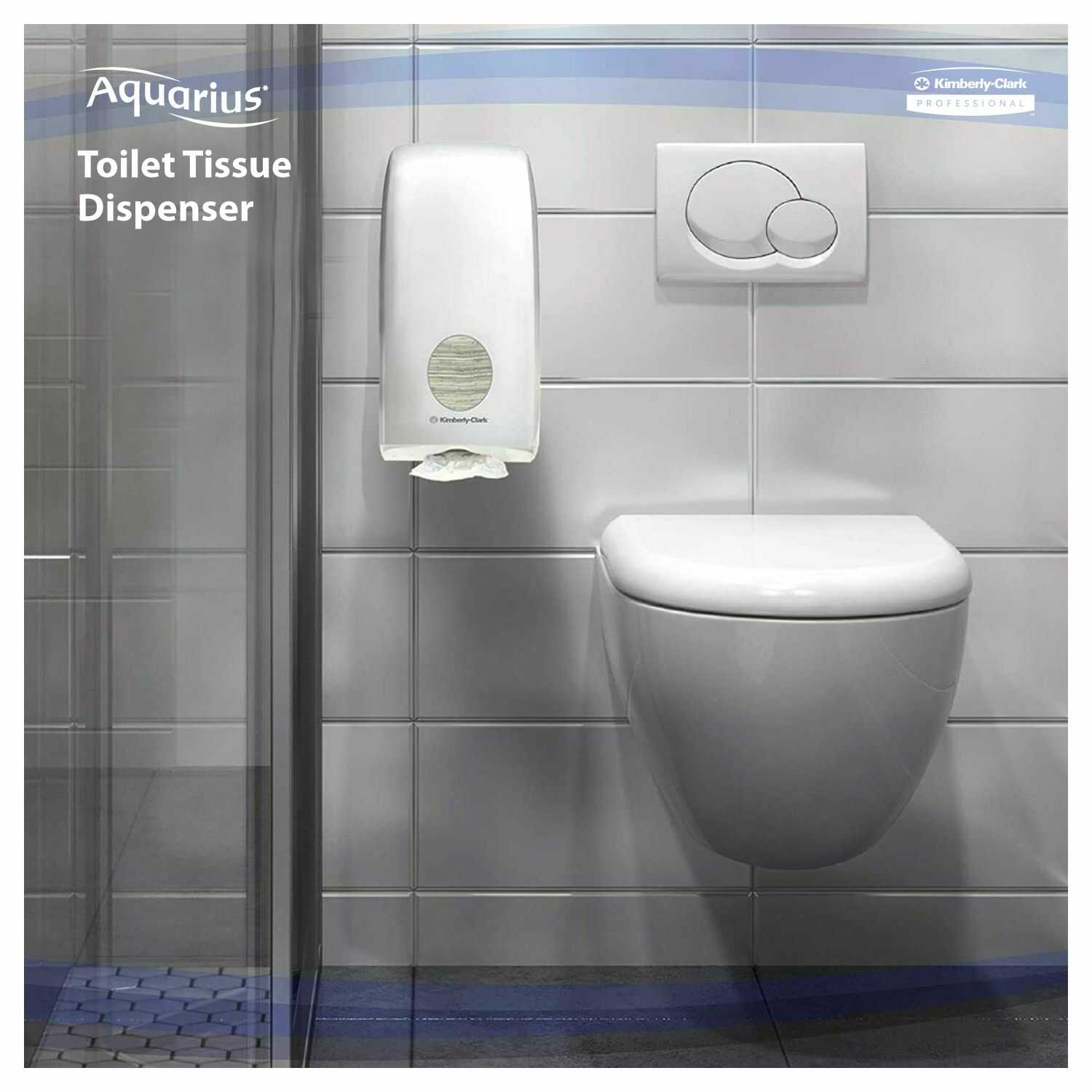 Kimberly Clark* Aquarius* Toilet Tissue Dispenser, 69460 (Pack of 1)