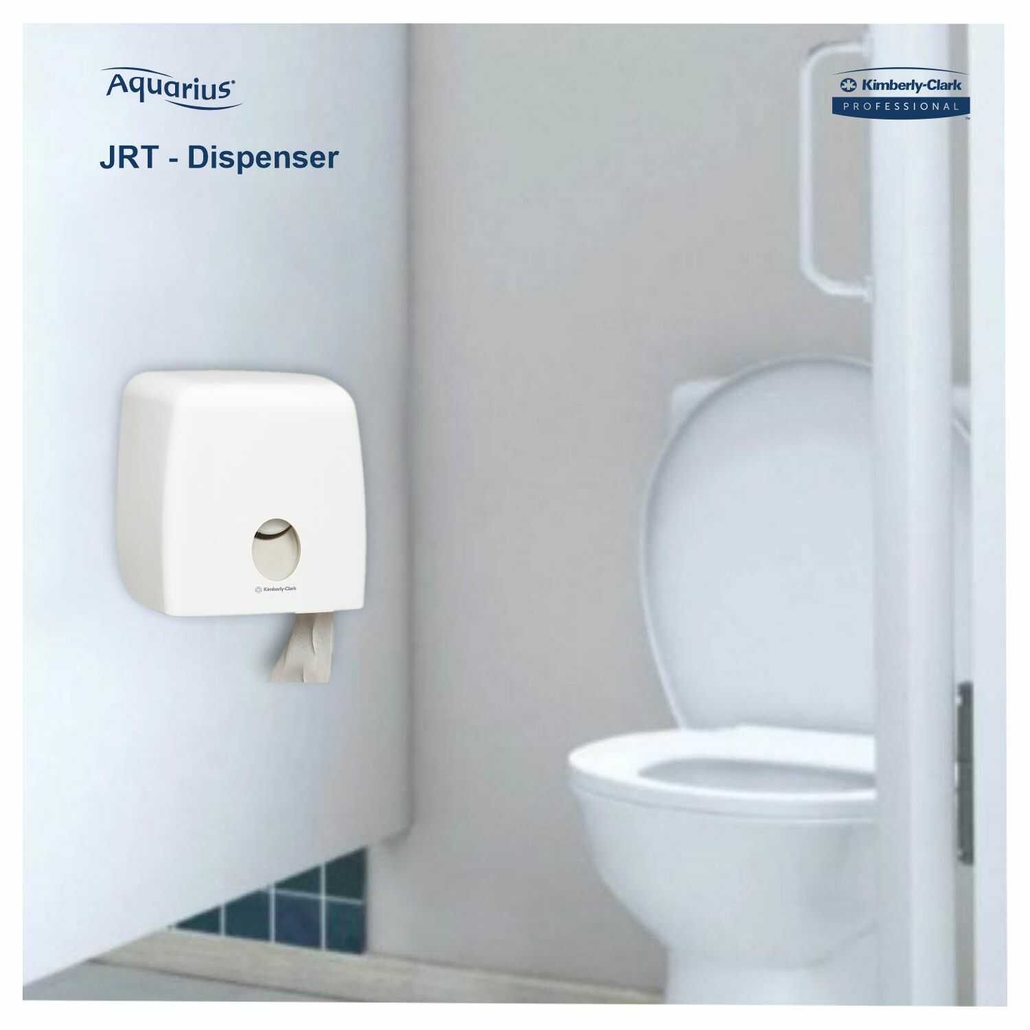 Kimberly Clark* Aquarius* Bathroom Tissue Jumbo Roll Dispenser, 70260 (Pack of 1)