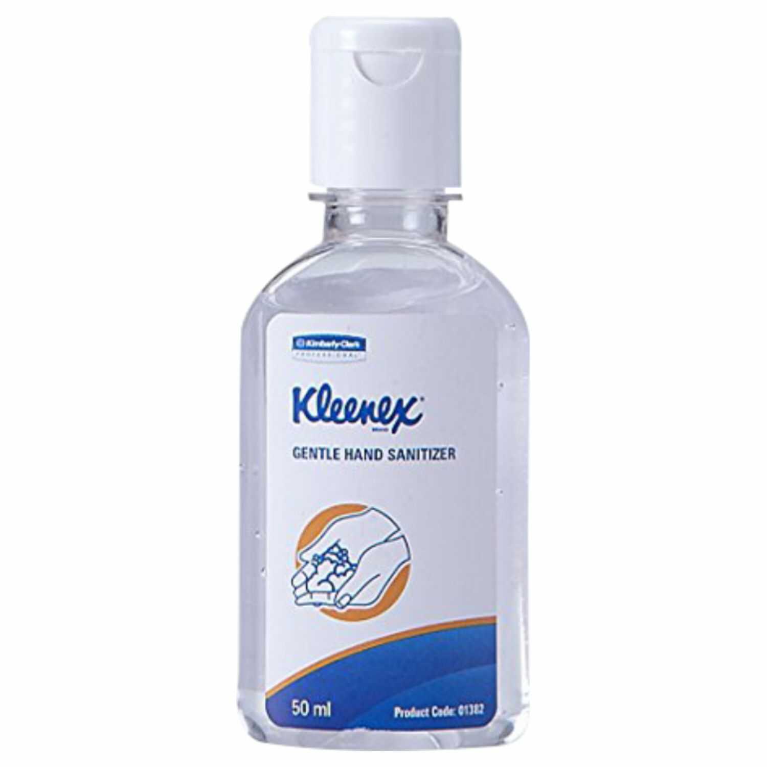 Kimberly Clark* Kleenex* Gentle Hand Sanitiser, 01382 ( Pack of 50 Units/Case, 50ml/Refill, Total 2500ml )