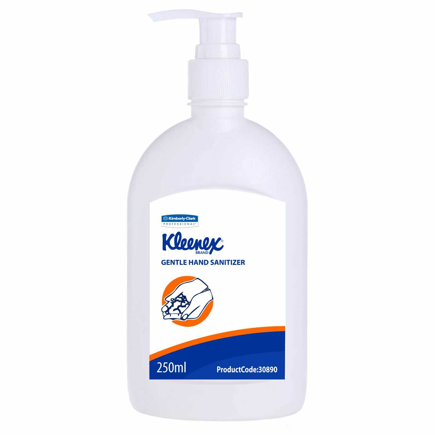 Kimberly Clark* Kleenex* Gentle Hand Sanitiser, 30890 ( Pack of 40 Units/Case, 250ml/Refill, Total 10000ml )