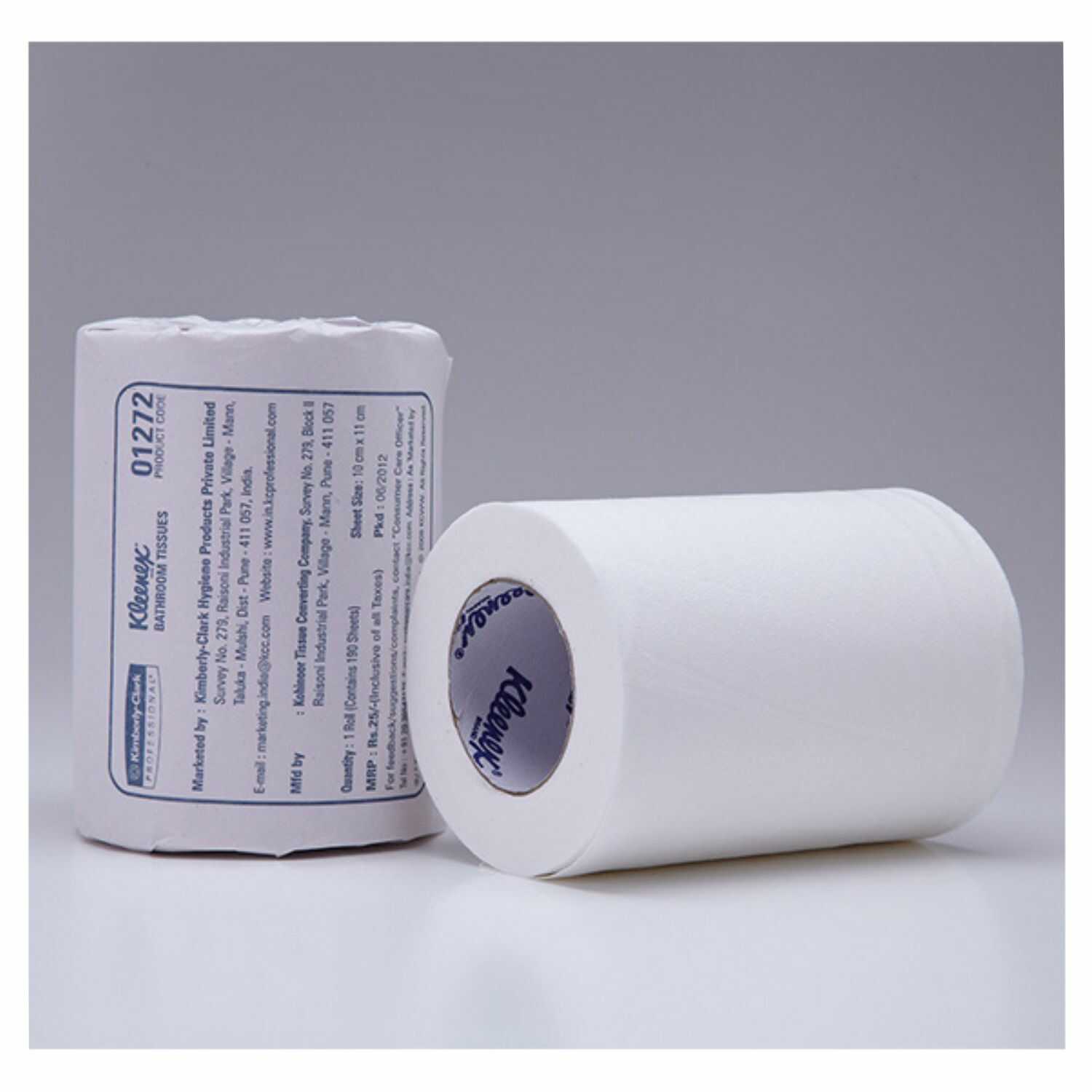Kimberly Clark* Kleenex* Bathroom Tissue Roll, 1272 (Pack of 100 Rolls ...