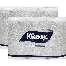 Kimberly Clark* Kleenex* Bathroom Tissue Roll, 3613B (16 Pack of  6 Rolls/Pack, 160 Sheets/Pack, Total 15,360 Sheets )