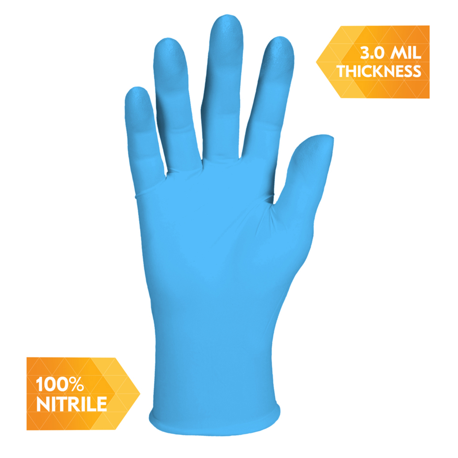 KLEENGUARD* Flex* Blue Nitrile Gloves 9.5