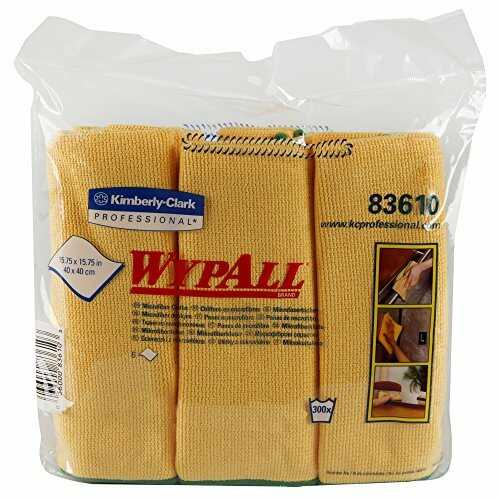 WypAll Microfiber Cloths, 83610, 83620, 83630 (Pack of 4 )