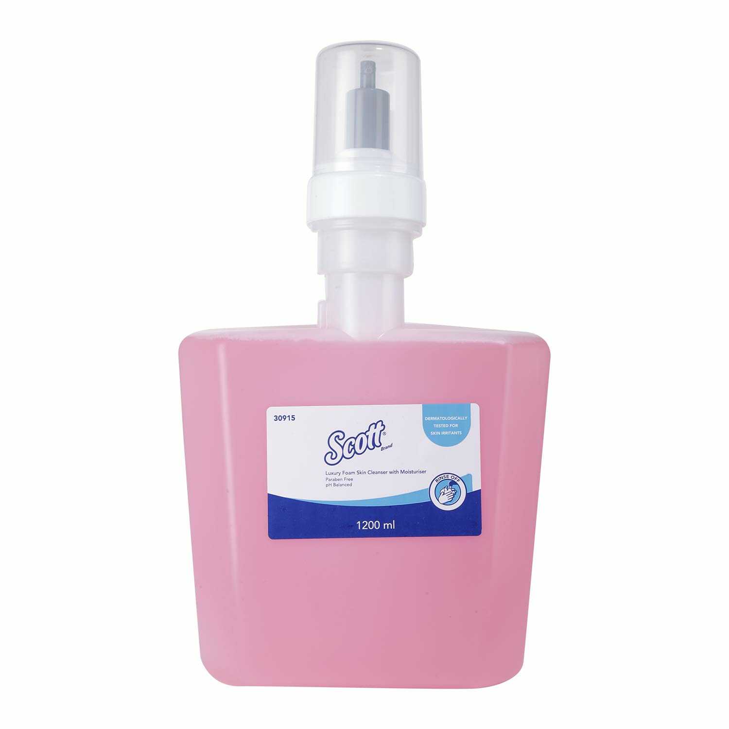 Kimberly Clark* Scott* Gentle Foam soap Refill, 30915 ( Pack of 6 Refills/Case, 1200ml/Refill, Total 7200ml )